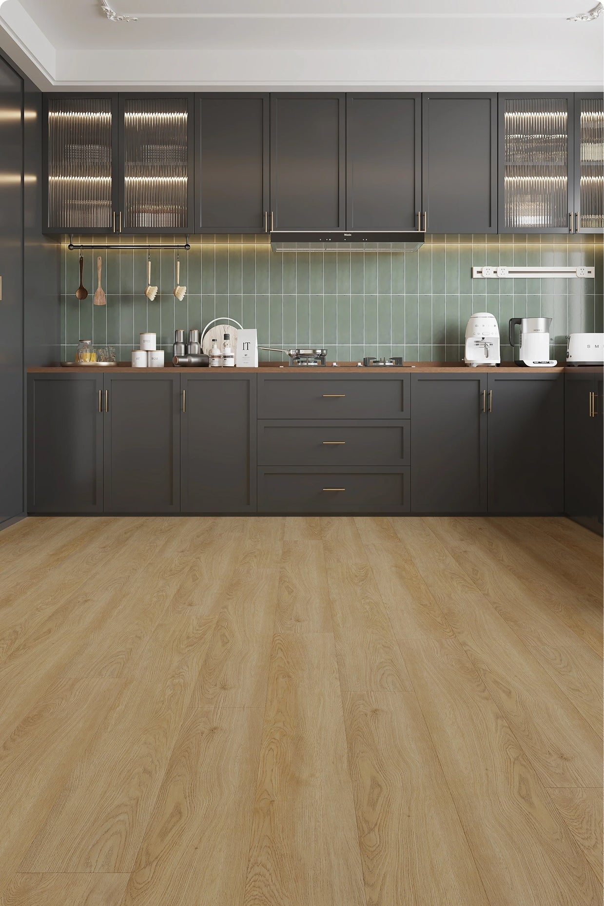 How to Match Floor Color and Texture with Cabinets