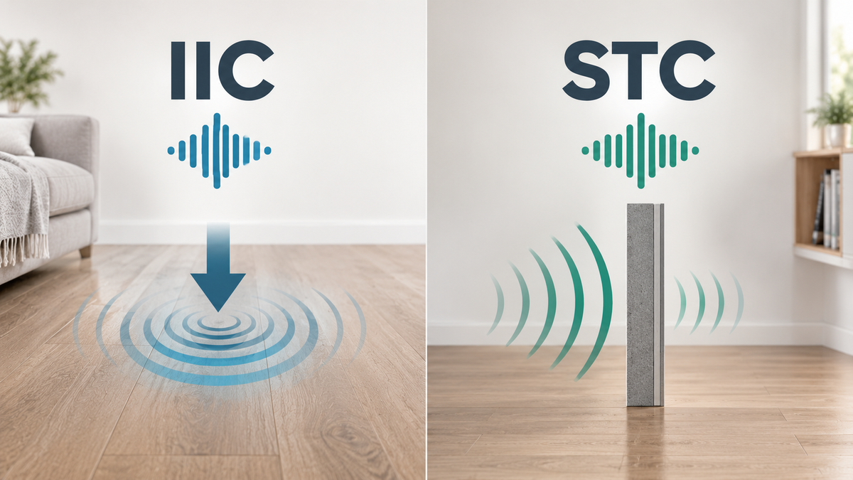 IIC and STC Ratings Explained: What They Mean for Noise