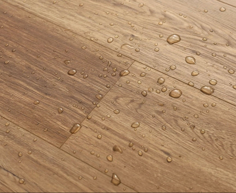 Water Resistant Laminate with Attached Underlayment