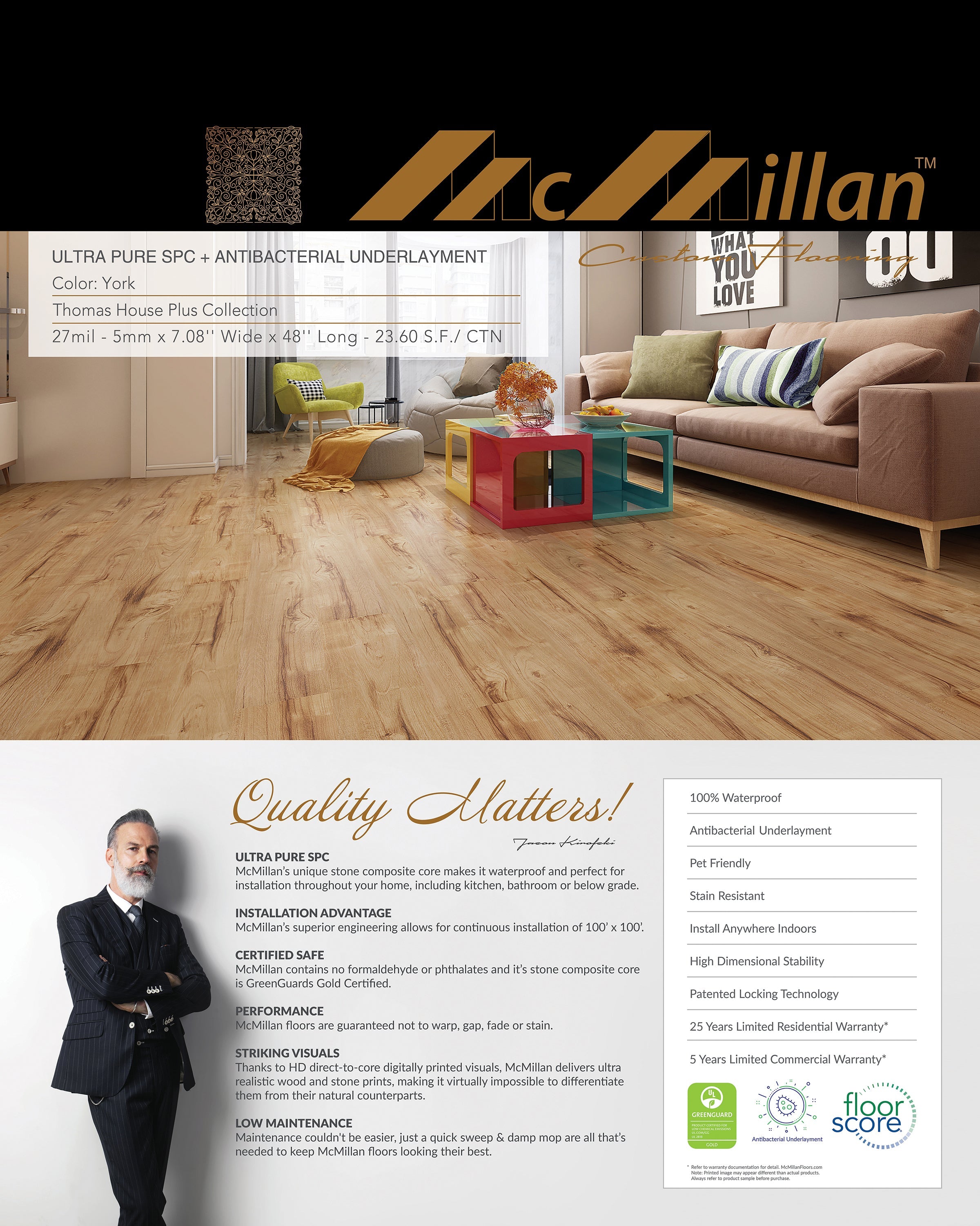 YORK - Waterproof - McMillan Floors™